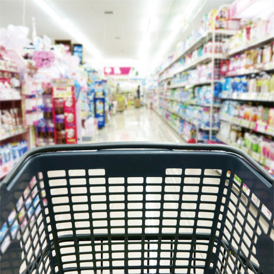 設置例 ドラッグストア